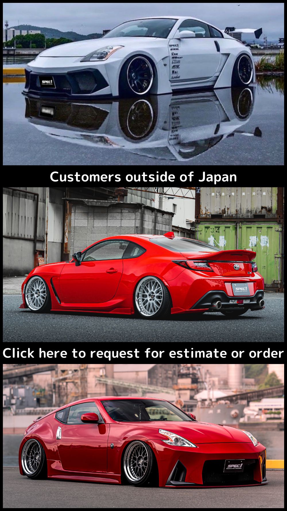 SPEC crossover next innovation order form