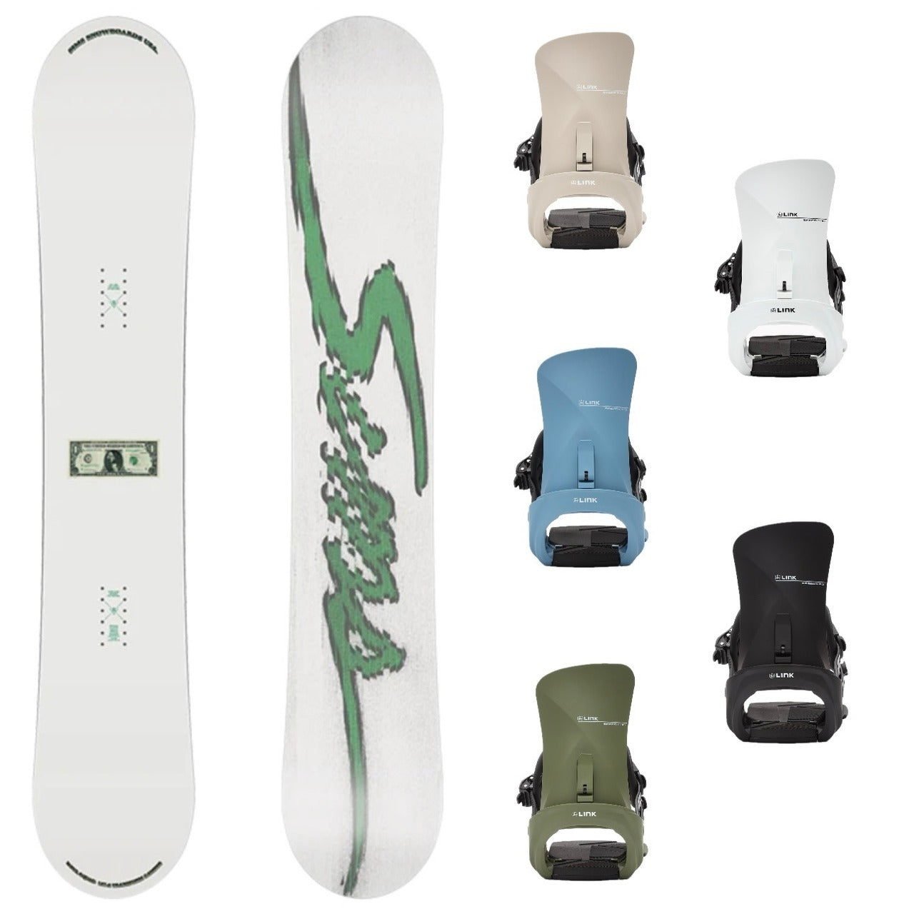 K2 スノーボードセット 新品 バインディングセット グラトリ 初級