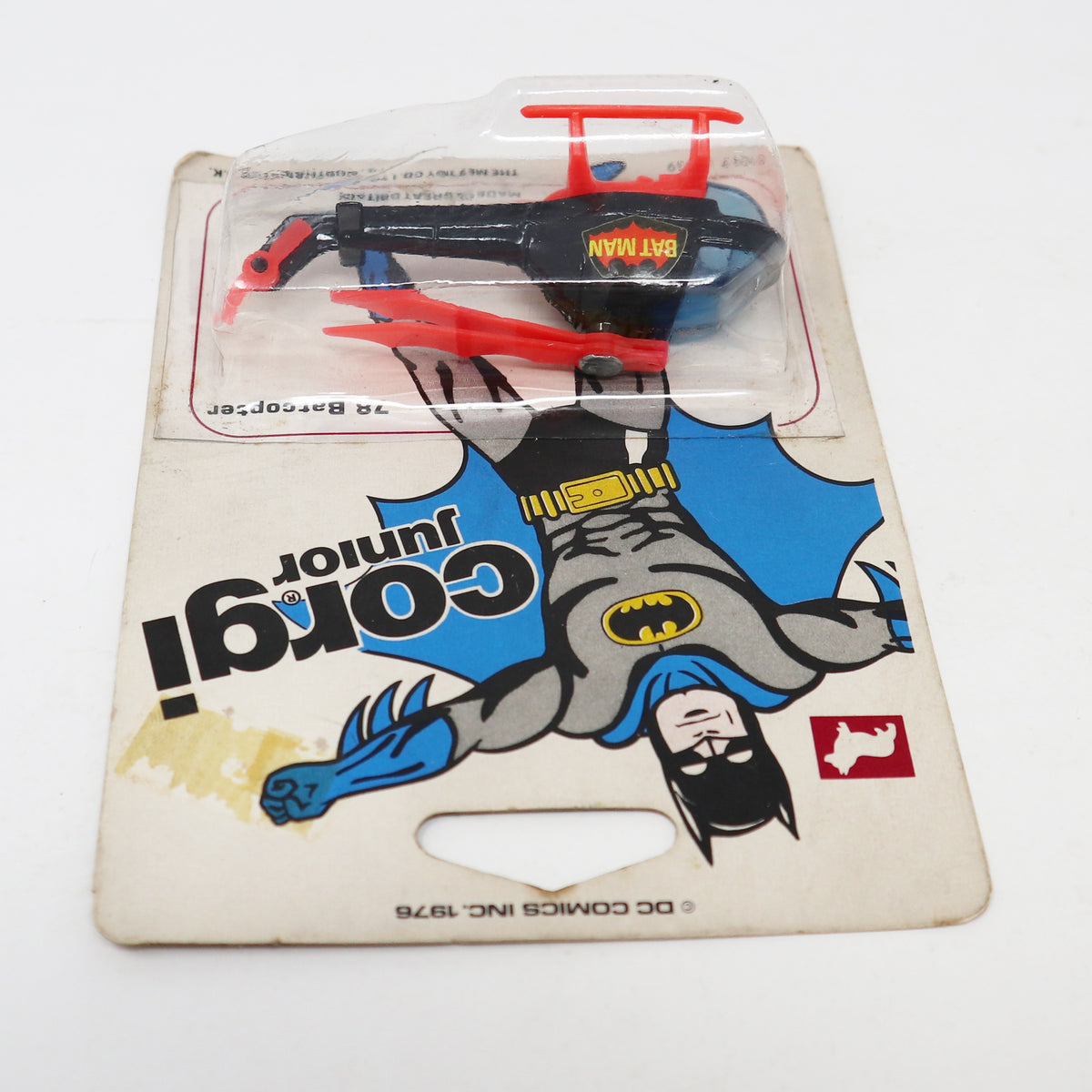 Corgi Juniors バットマン ヘリコプター デッドストック希少corgi