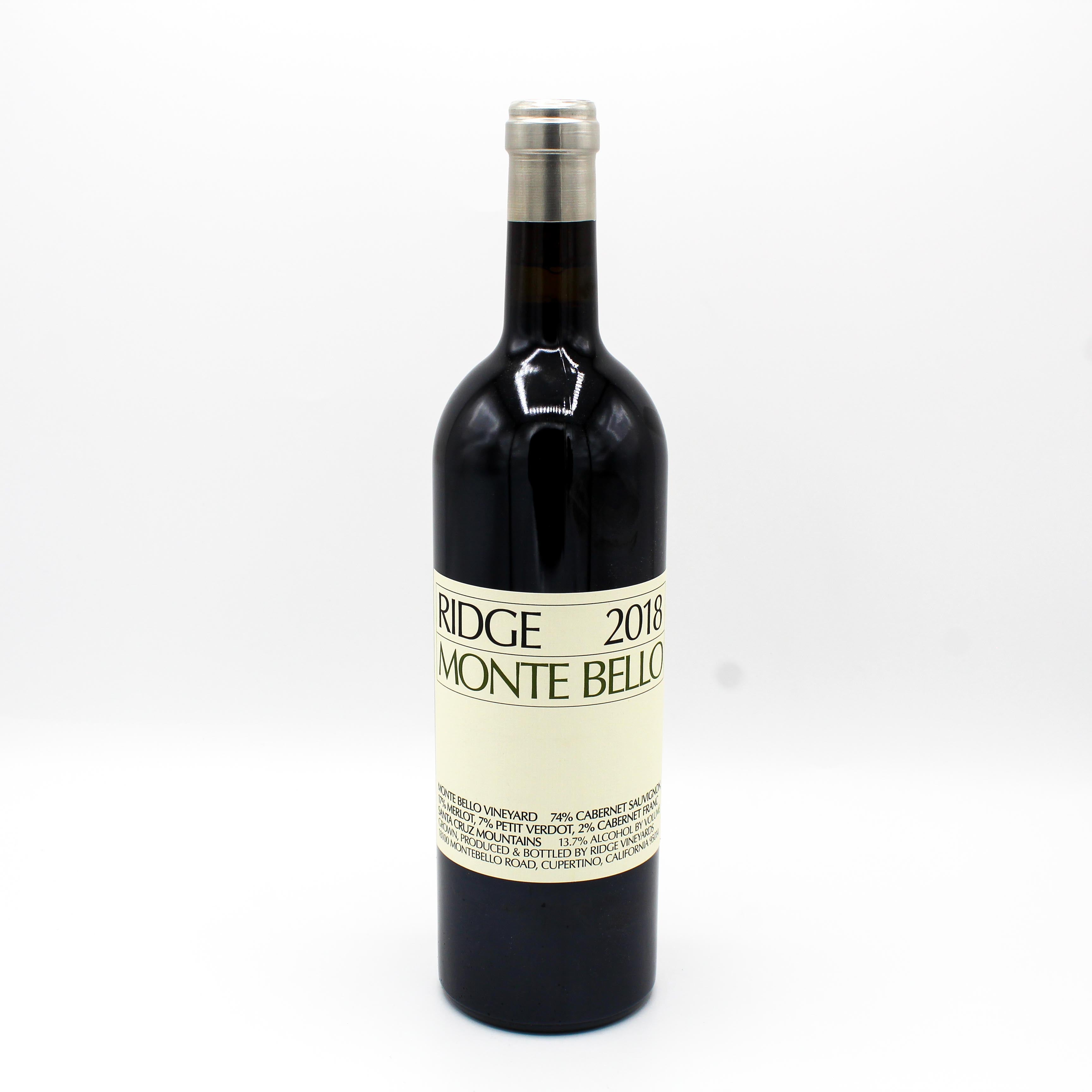 Ridge Vineyards Monte Bello – Table Wine Asheville