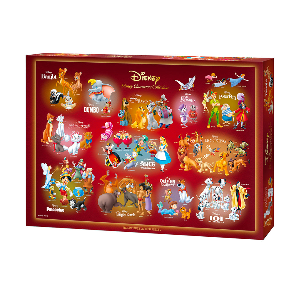 ディズニージグソーパズル 1000 ピース 257キャラクター ディズニー