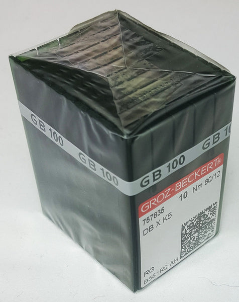 Groz-Beckert 80/12 Sharp Point Needle - Box of 100 - DBXK5-80