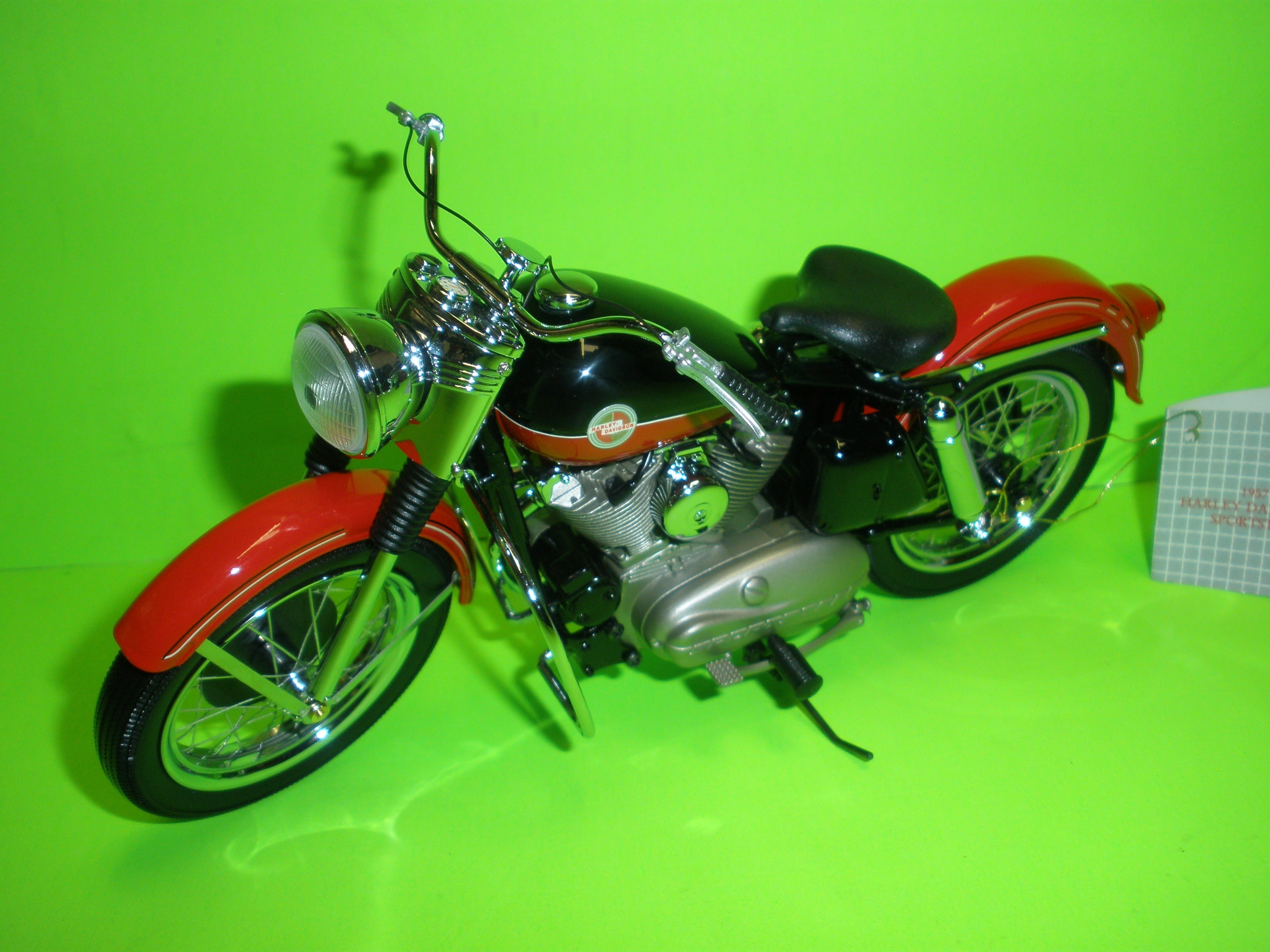 Harley Davidson 1957 XL Sportster Motorcycle - B11TQ07 – Texaco