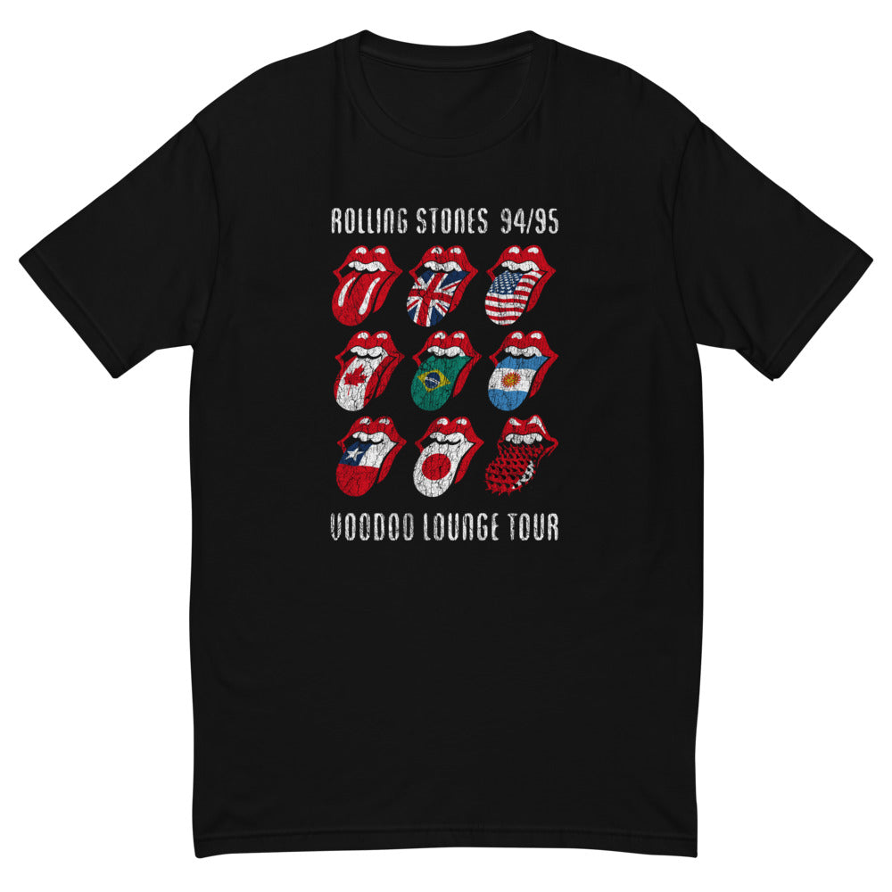 The Rolling Stones Voodoo Lounge Black Tee - The Sound of Vinyl