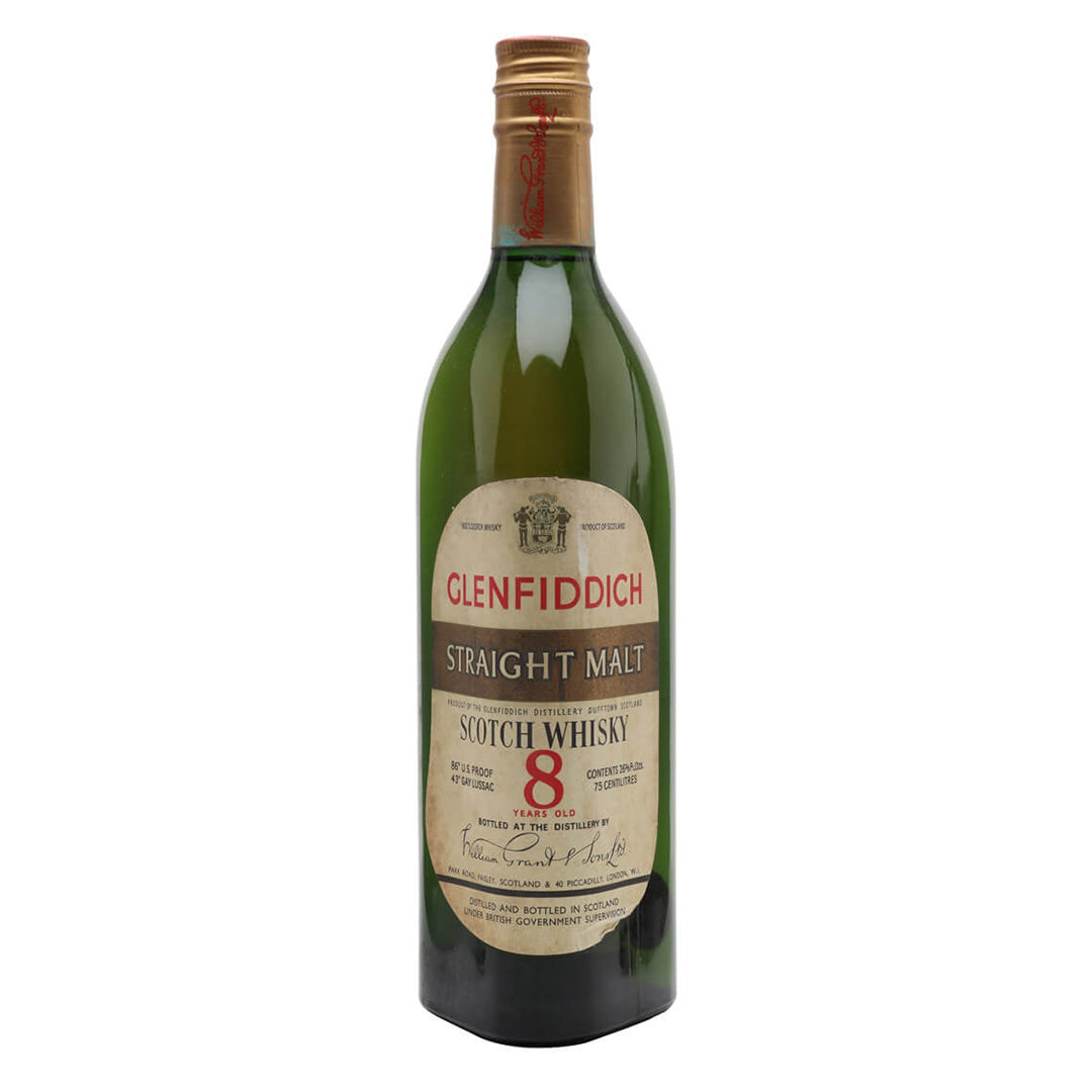 Glenfiddich グレンフィディック 8年 Straight Malt 1960年代流通品