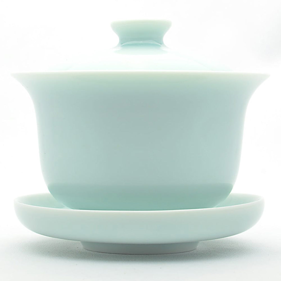 圓満蓋碗｜龍泉青磁・弟窯粉青｜中国茶器の天香茶行