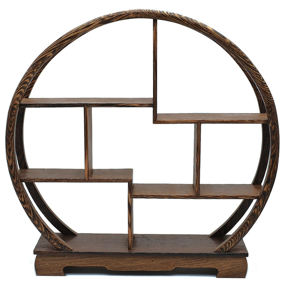 中国飾り棚｜圓形博古架｜中国茶器の天香茶行