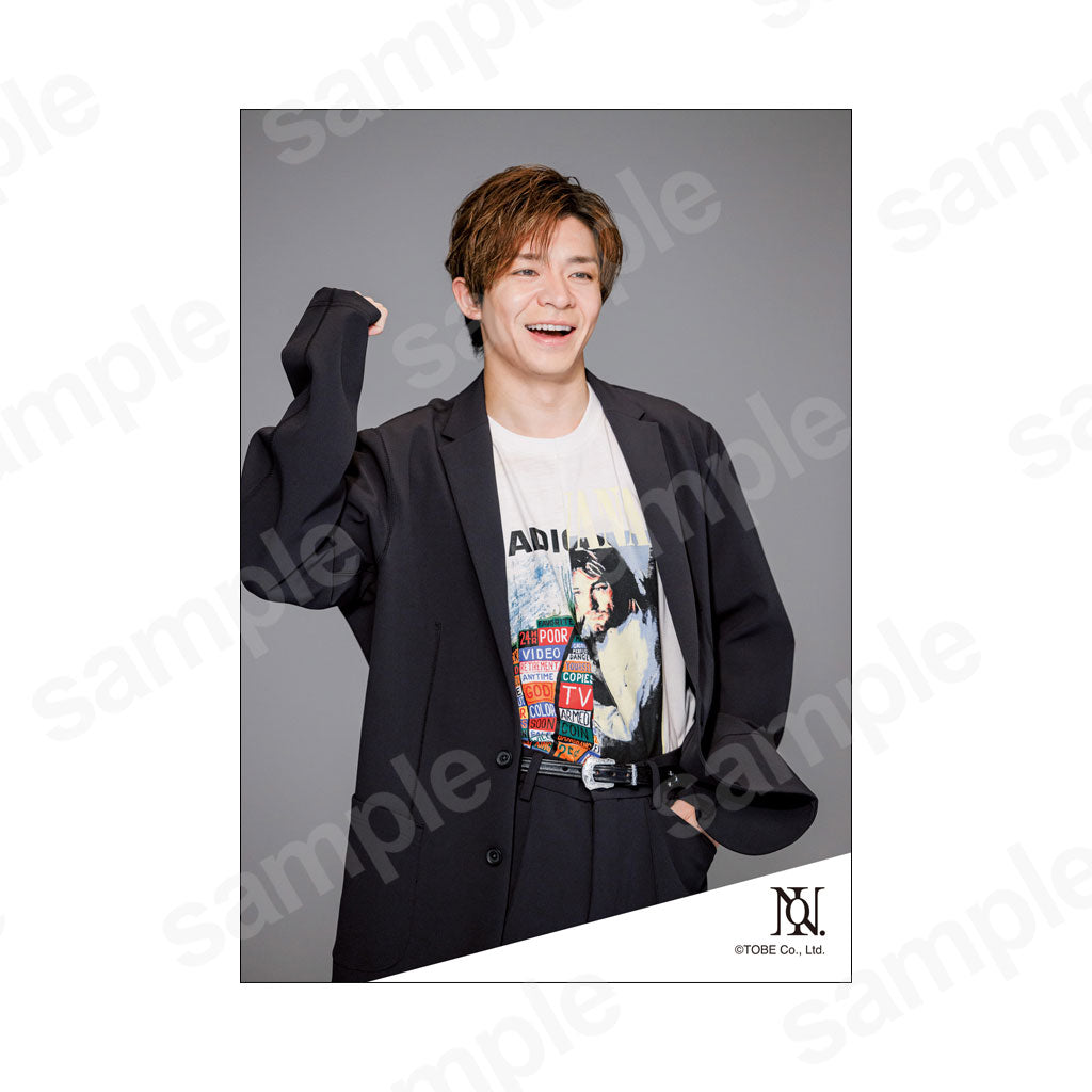 Number_i LIVE TOUR 2024 No.Ⅰ」グッズオリジナルフォト4／岸優太