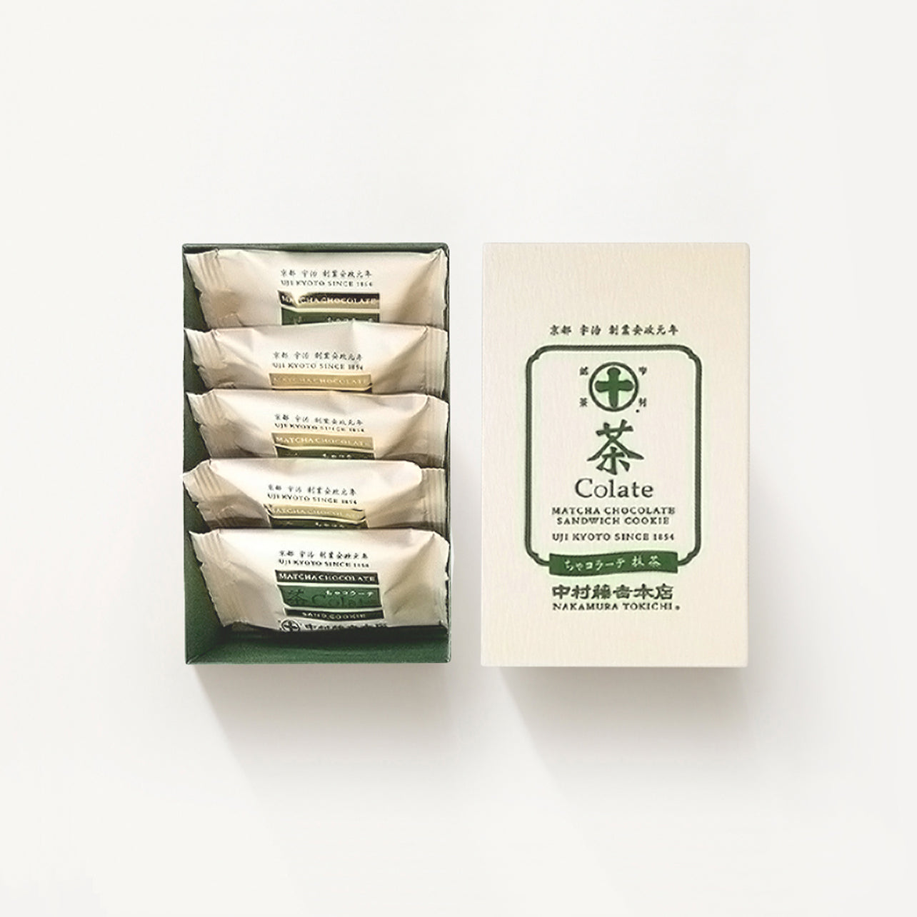 Matcha Chocolate Sandwich cookie – 中村藤吉本店