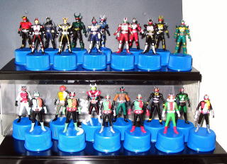 ボトルキャップ 仮面ライダー フルカラー 23体セット ペプシ ボトル