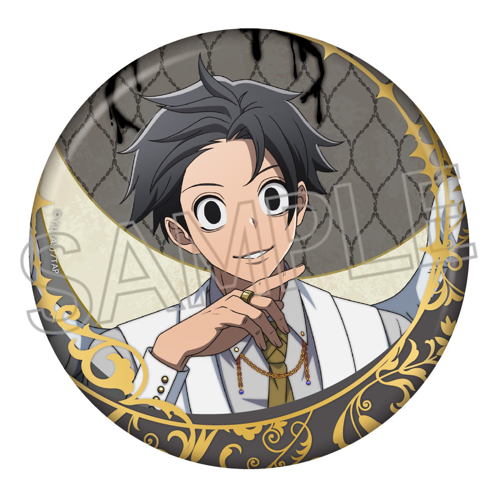 天使と悪魔 箔押し缶バッジ 淀川真澄｜TVアニメ『桃源暗鬼』公式