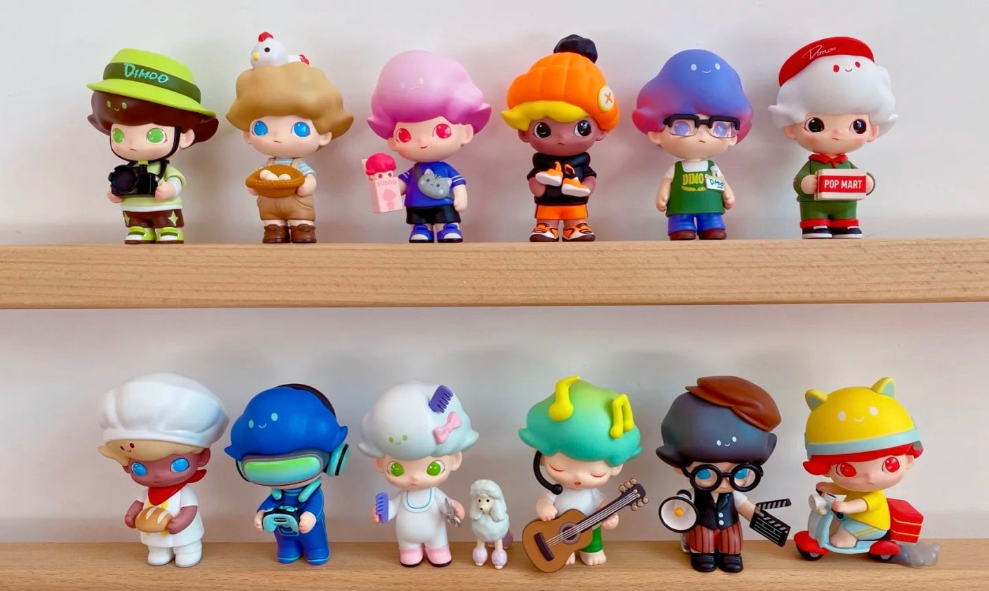 DIMOO フィギュアLife Universityシリーズ Amazon | POPMART DIMOO