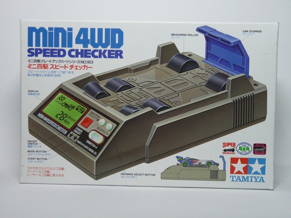 タミヤミニ四駆スピードチェッカー購入。相対的な視点でモーターの調子