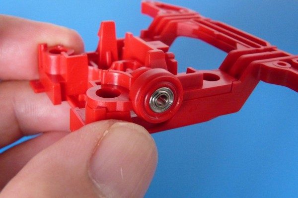 ミニ四駆用GUP N-04・T-04 強化ユニットを堪能。小加工で車高を2mm