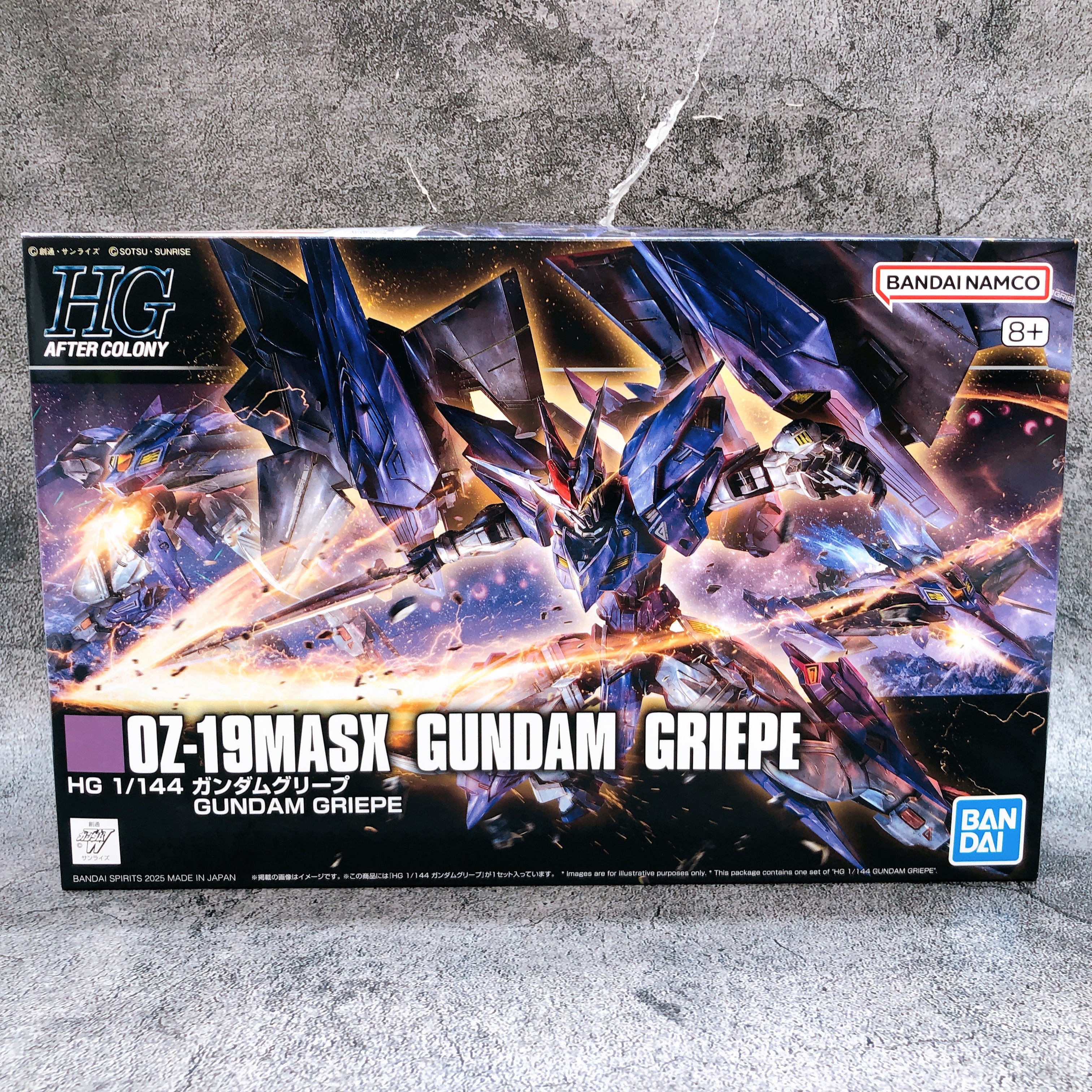 HG 1/144 OZ-19MASX ガンダムグリープ 全塗装完成品 HG 1/144 OZ-19MASX