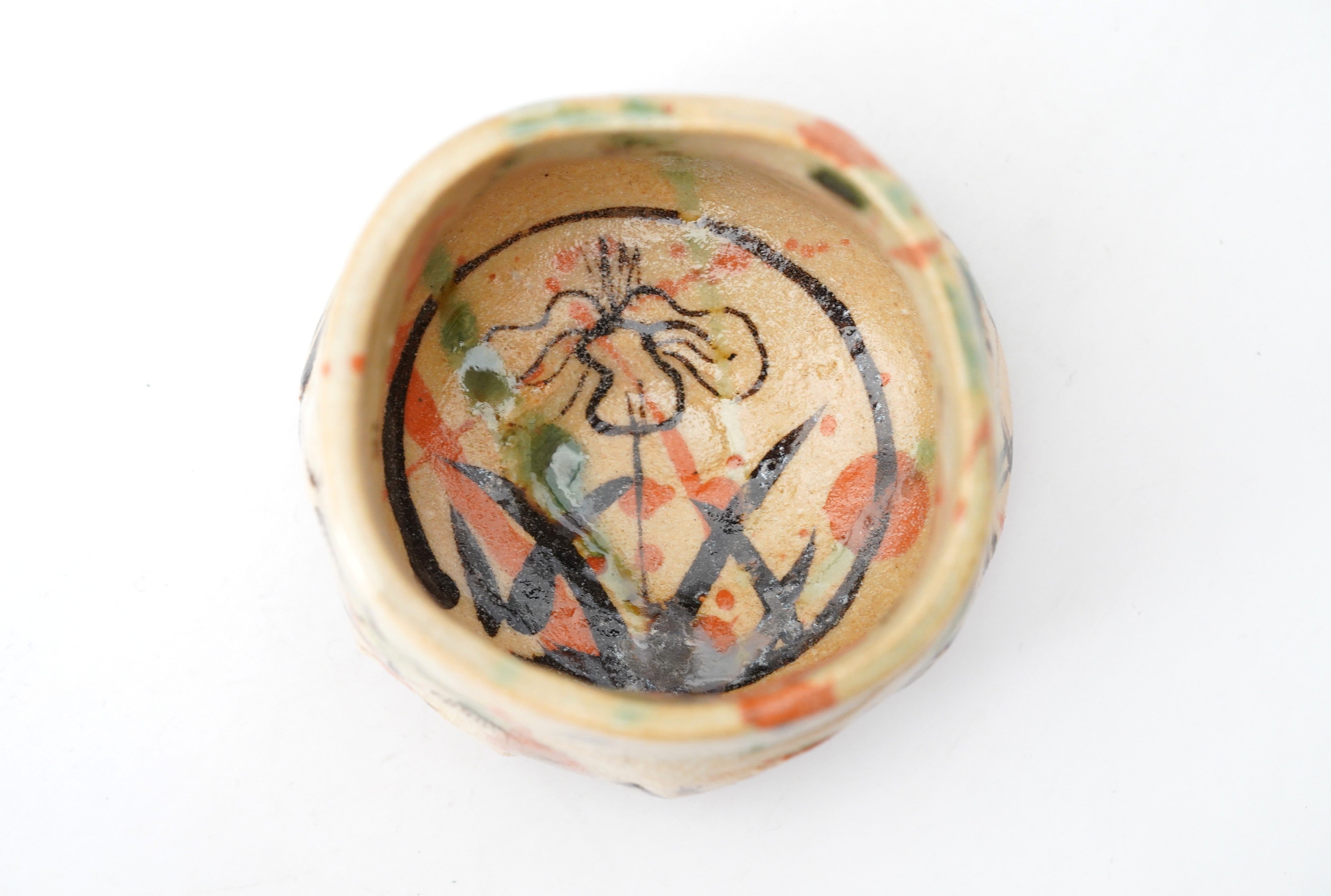 陶芸家 作家物 澤克典 織部 ぐい呑 酒器 酒盃 弥七田織部 共箱 Amazon