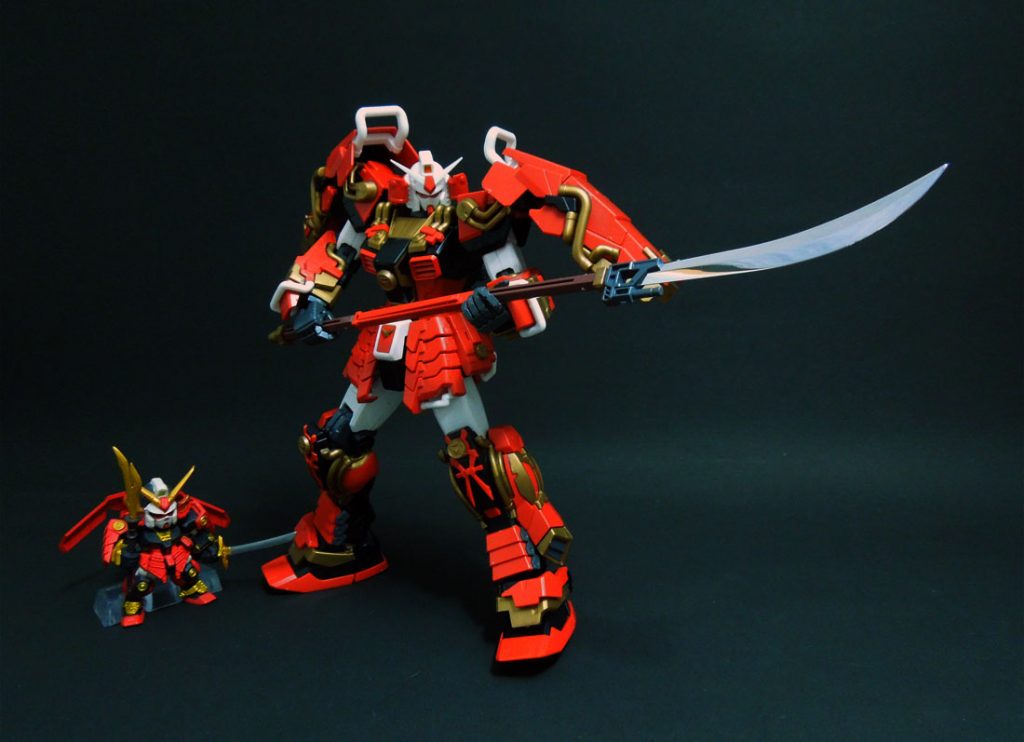 こどもの日記念！MG 真武者頑駄無パチ組みレビューの巻。 – UC