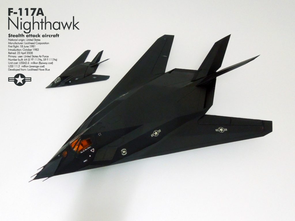 ハセガワ 1/72 F-117ナイトホーク完成報告。 – UC-TIMELINE. ガンプラ