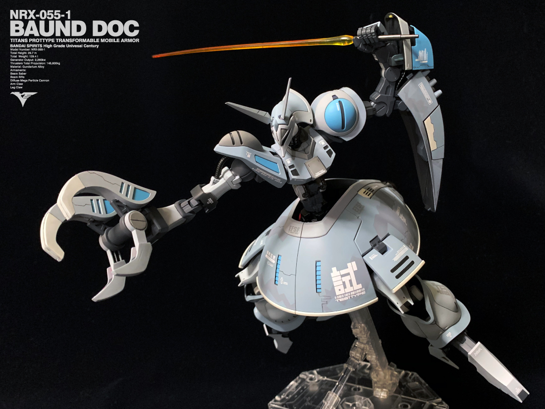 HGUC NRX-055 バウンド・ドック 完成報告。 – UC-TIMELINE. ガンプラ