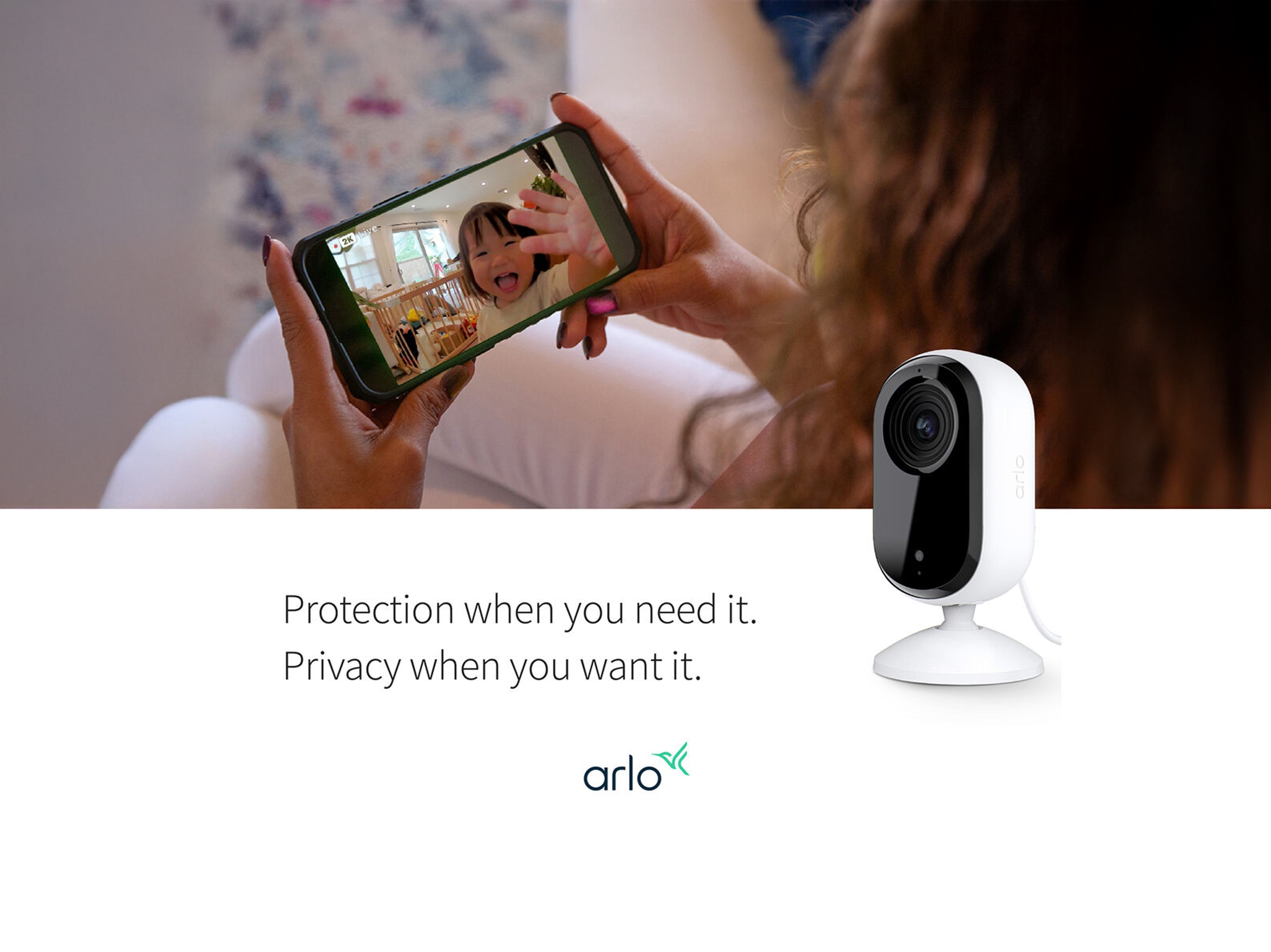 Essential Indoor Security Camera - 2nd Gen | Arlo