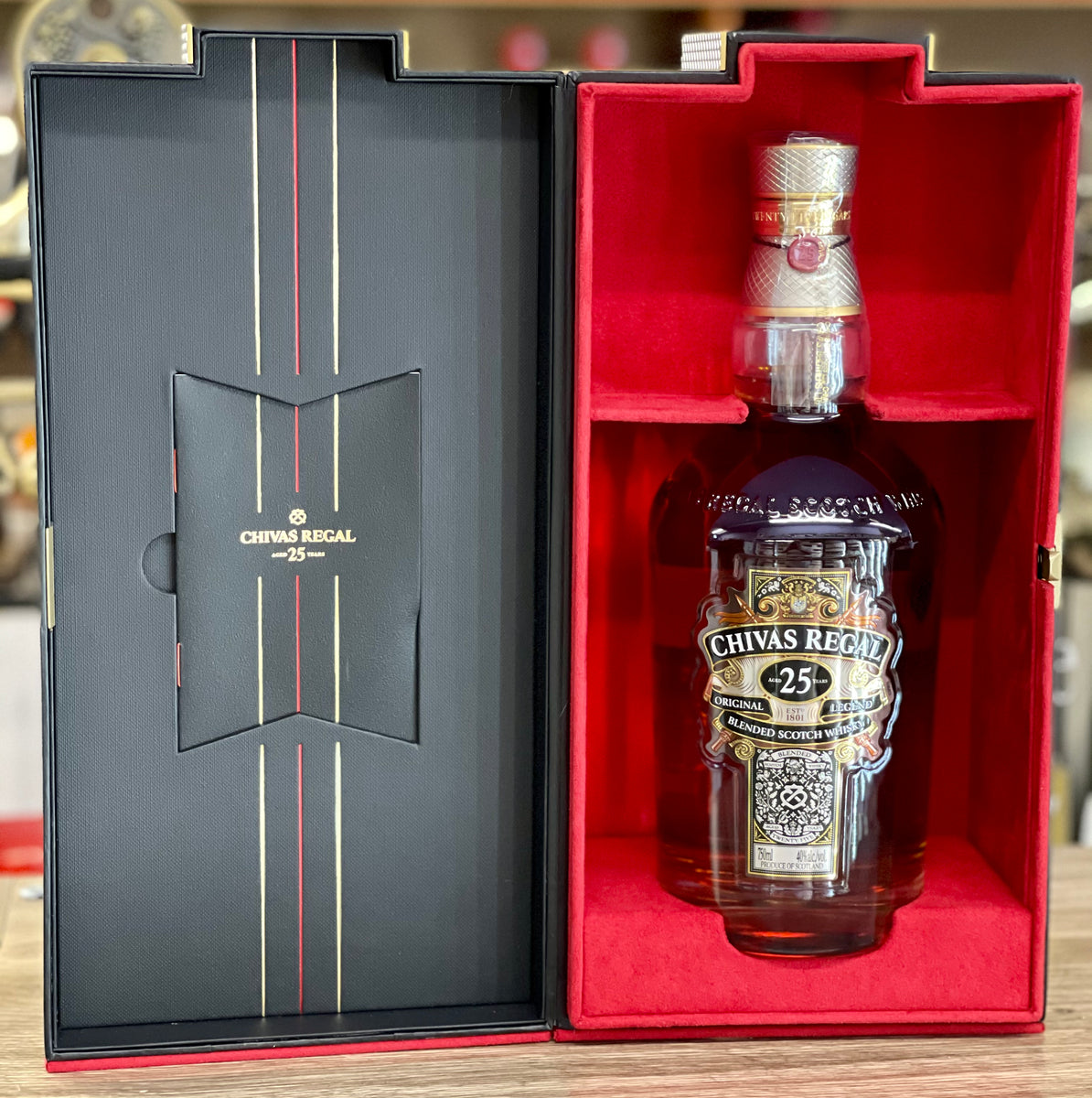Chivas Regal 25 Year Old Blended Scotch Whisky – Valentine Liquors