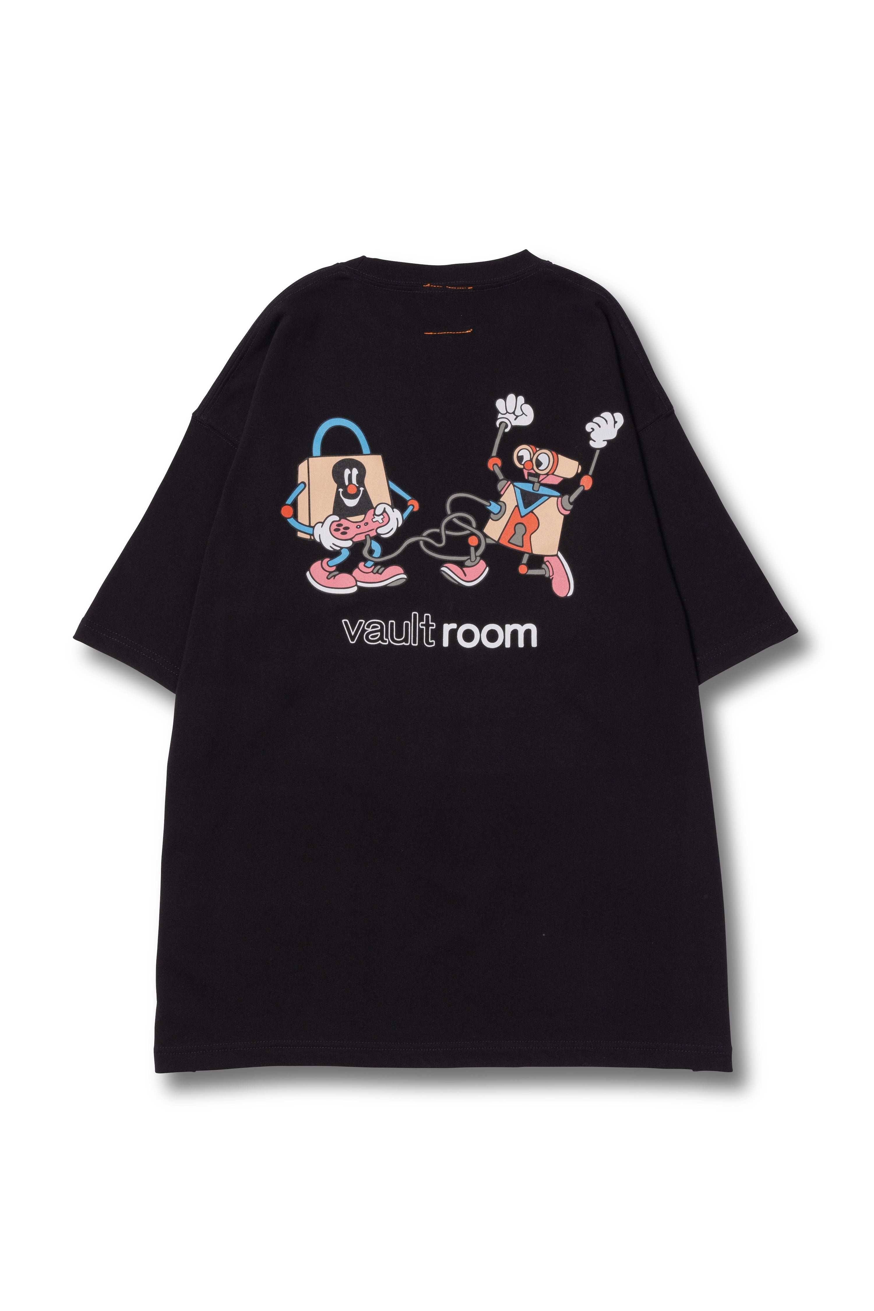 TANGLED CORD TEE / BLK – VAULTROOM