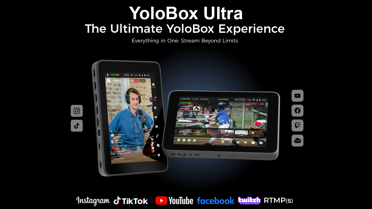 Androidタブレット本体 YoloBox Ultra YoloLiv YoloBox Ultra