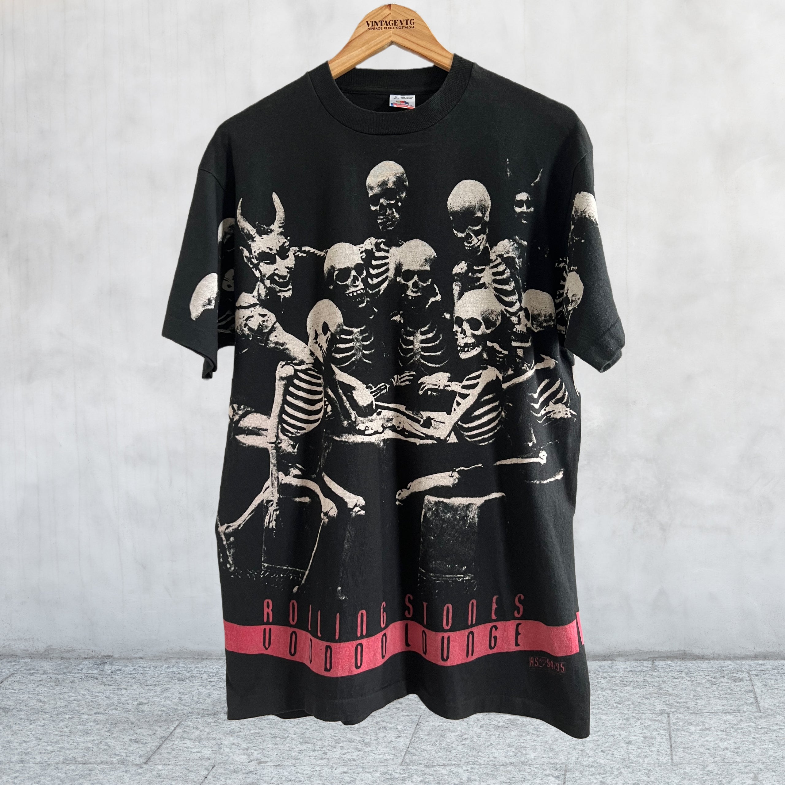 Vintage Shirt Rolling Stones 1994 Tour Voodoo Lounge – Vintage VTG