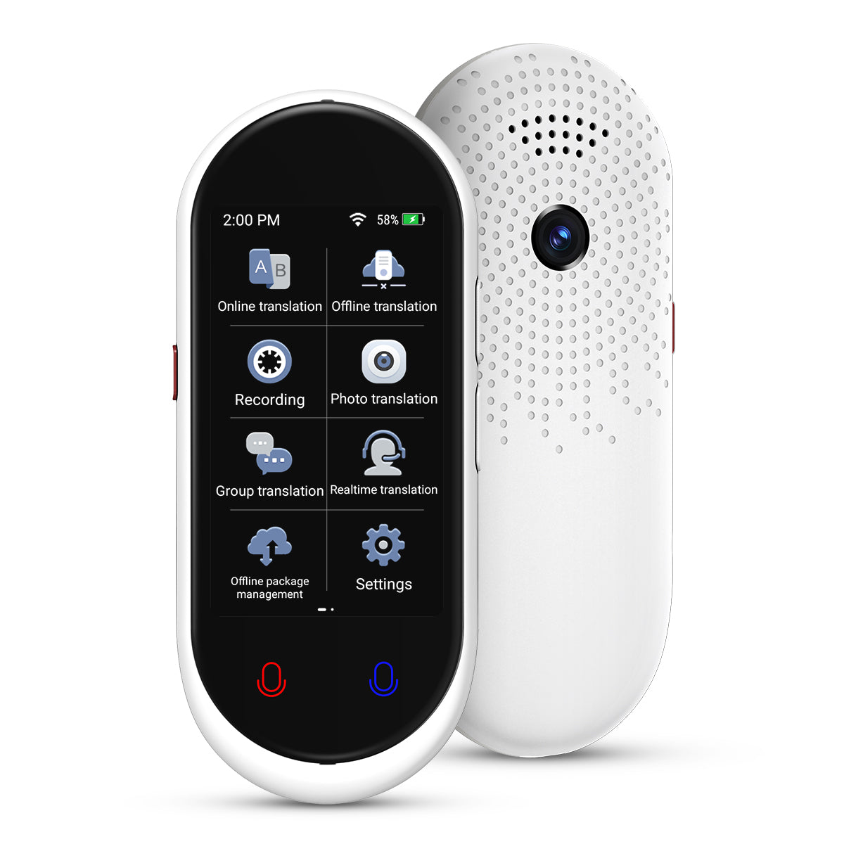 Vormor Z8 Language Translator Device 138 National Languages Intelligen