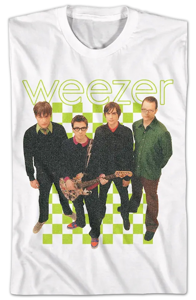 weezer 90s Tシャツ グリーンアルバム LiveツアーT weezer 90s Tシャツ