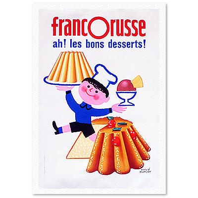 エルベ・モルバンポスター/リトグラフポスター/francorusse