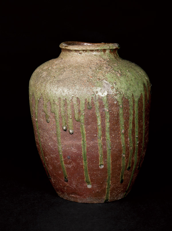 古丹波 壺 鎌倉時代 室町時代 備丹 窯印 古備前 古越前 古信楽 古美術