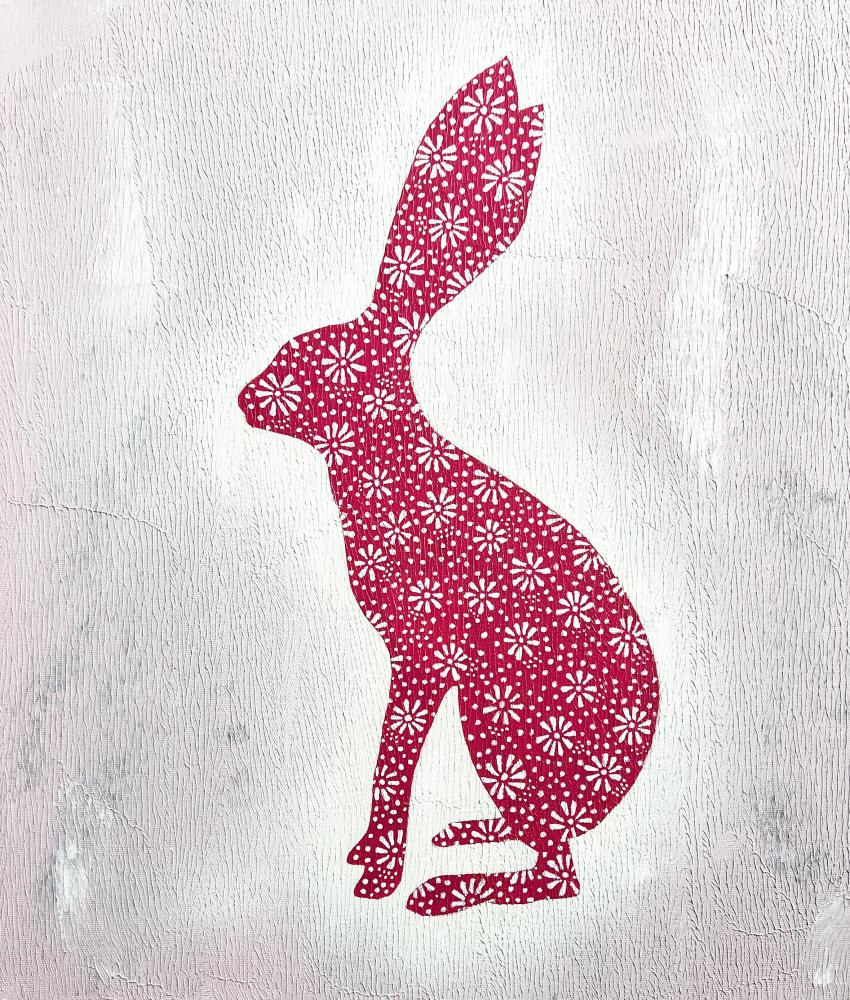 イシイリョウコ】【ロシア】【版画】ウサギ イシイリョウコ】【ロシア