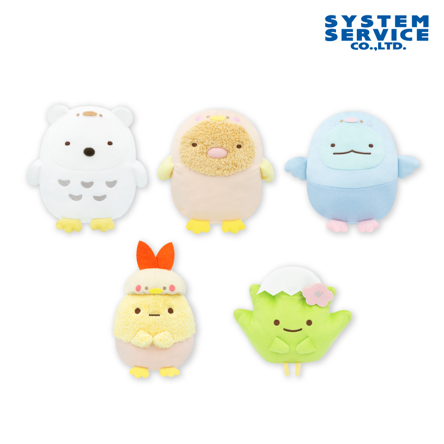 すみっコぐらし みんなでことりっコ ころっとぬいぐるみ｜タイトーの8