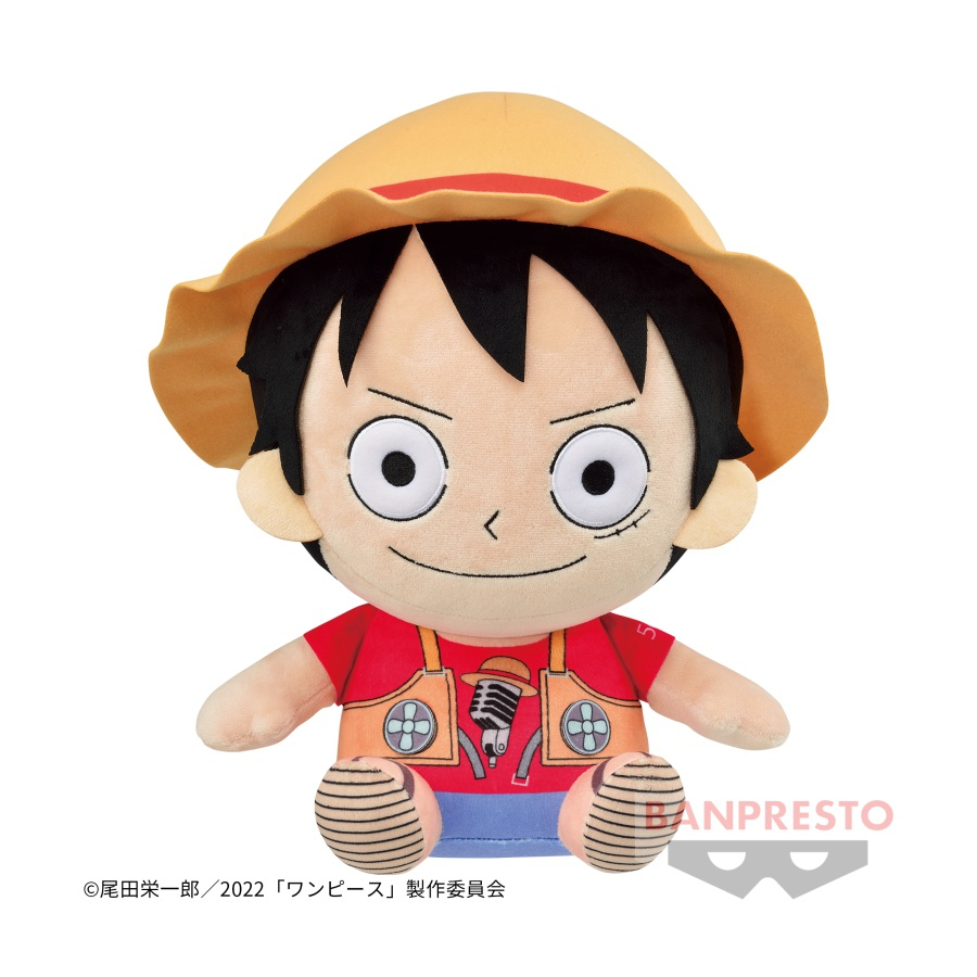 新品タグ付き ワンピースぬいぐるみ ルフィ ロー キッド エース ヤマト