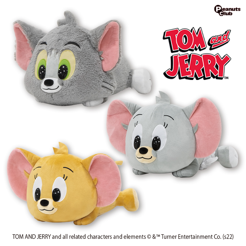 トムとジェリー マシュマロ 寝そべり BIGぬいぐるみ プレミアム
