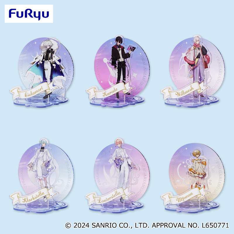 フラガリアメモリーズ ロマリシュ 缶バッジ アクリルスタンド