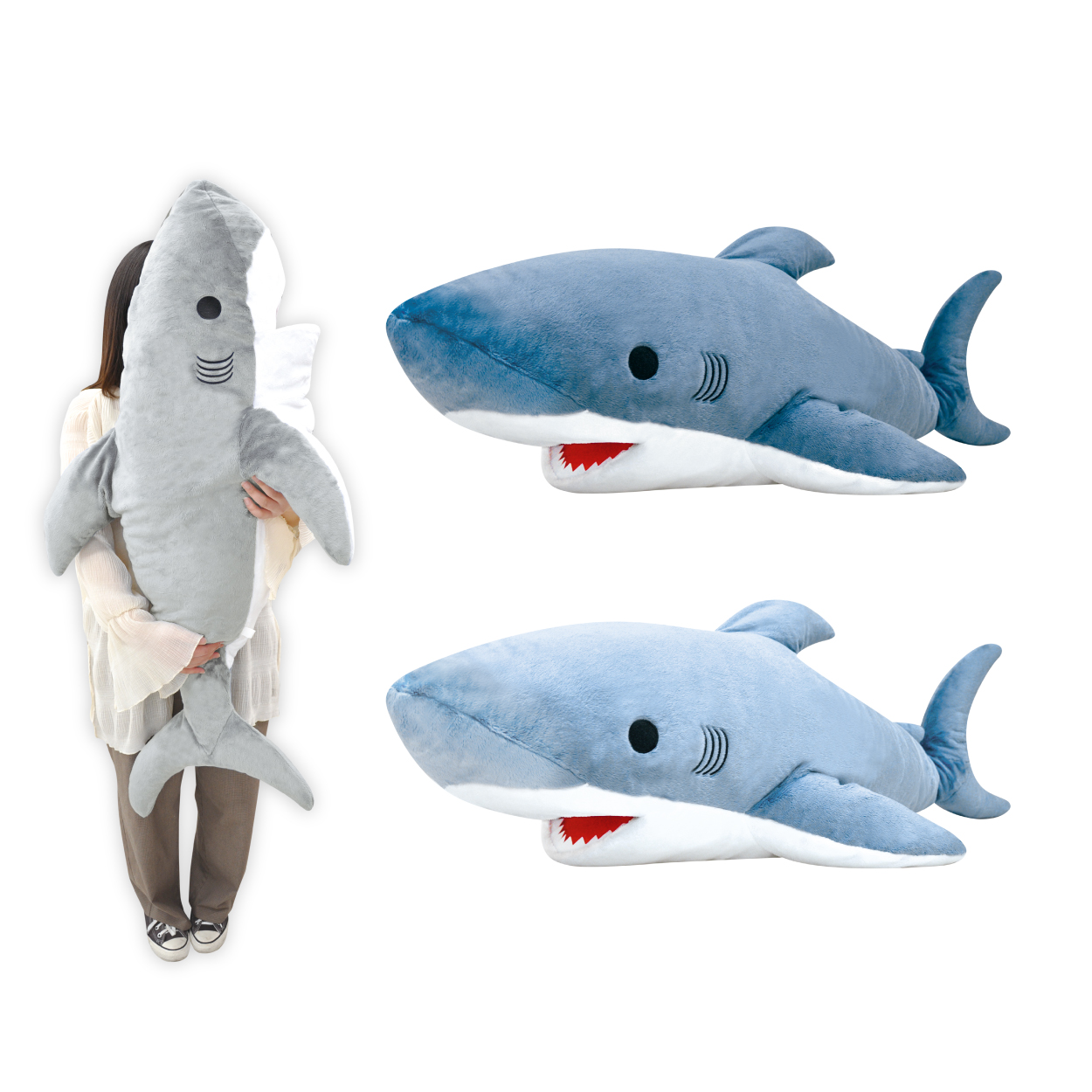 GIGA BIG！ふわっとサメぬいぐるみ｜タイトーの8月のおすすめプライズ