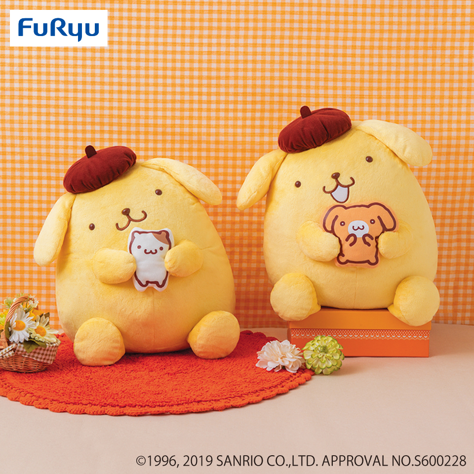 サンリオ ポムポムプリン マフィン BIG ぬいぐるみ マスコット 【公式