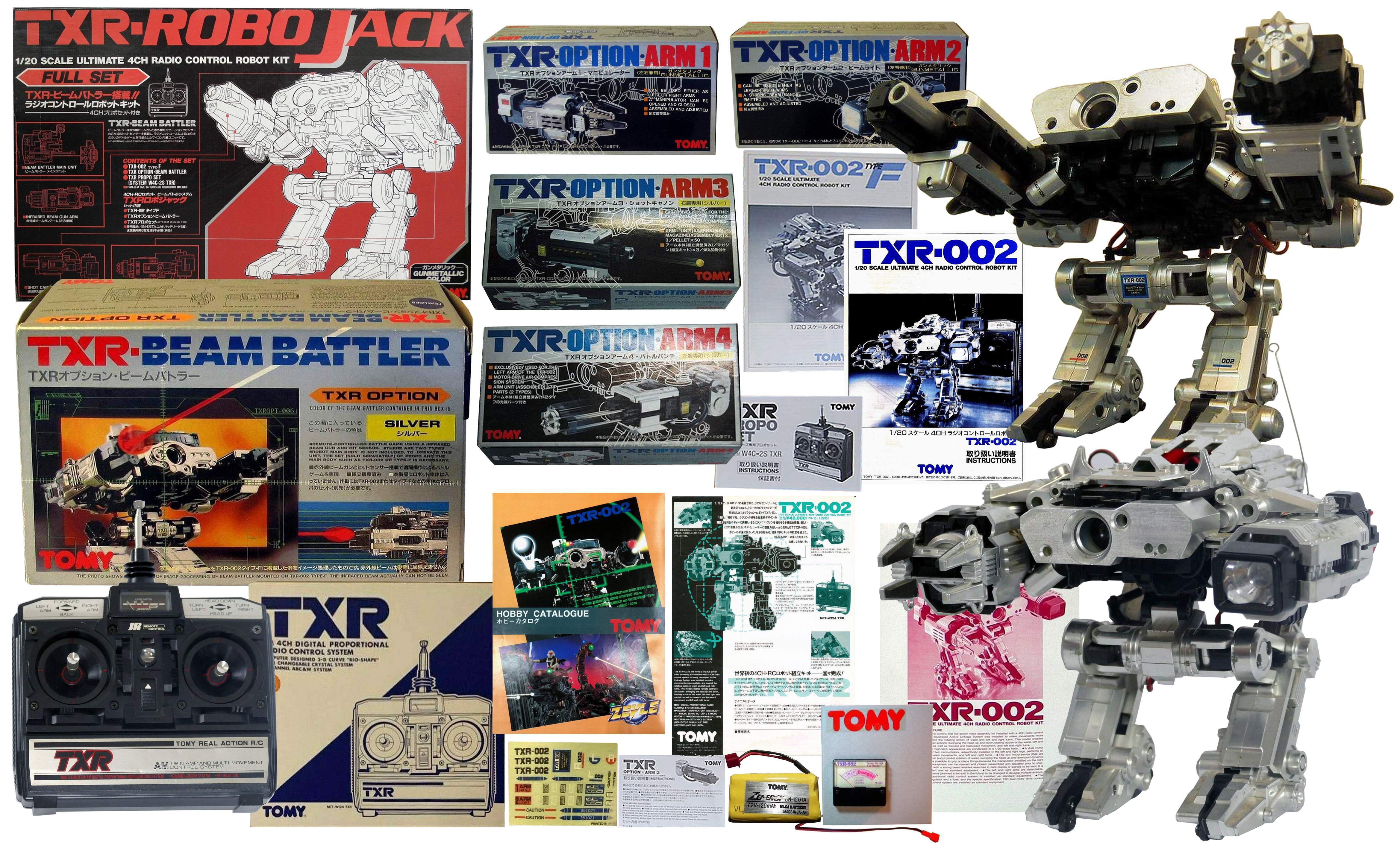 TXR-002 by Tomy - The Old Robot's Web Site
