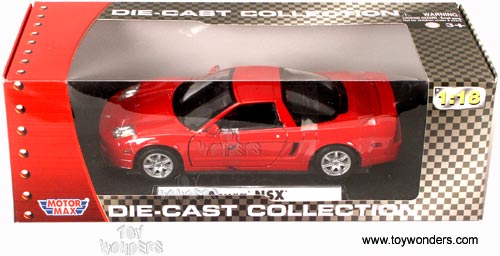 Motormax - Acura NSX Hard Top (2003, 1:18, Red) 73140 - Toy