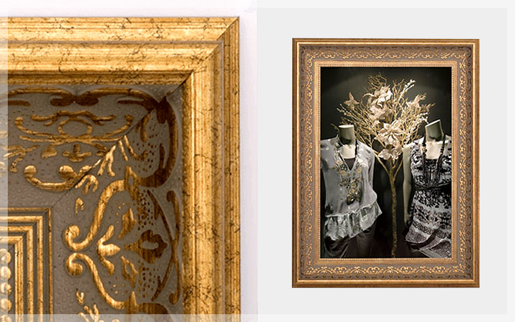 レア】1m超え 巨大 金フレーム 額縁 アンティーク調 レア】1m超え 巨大