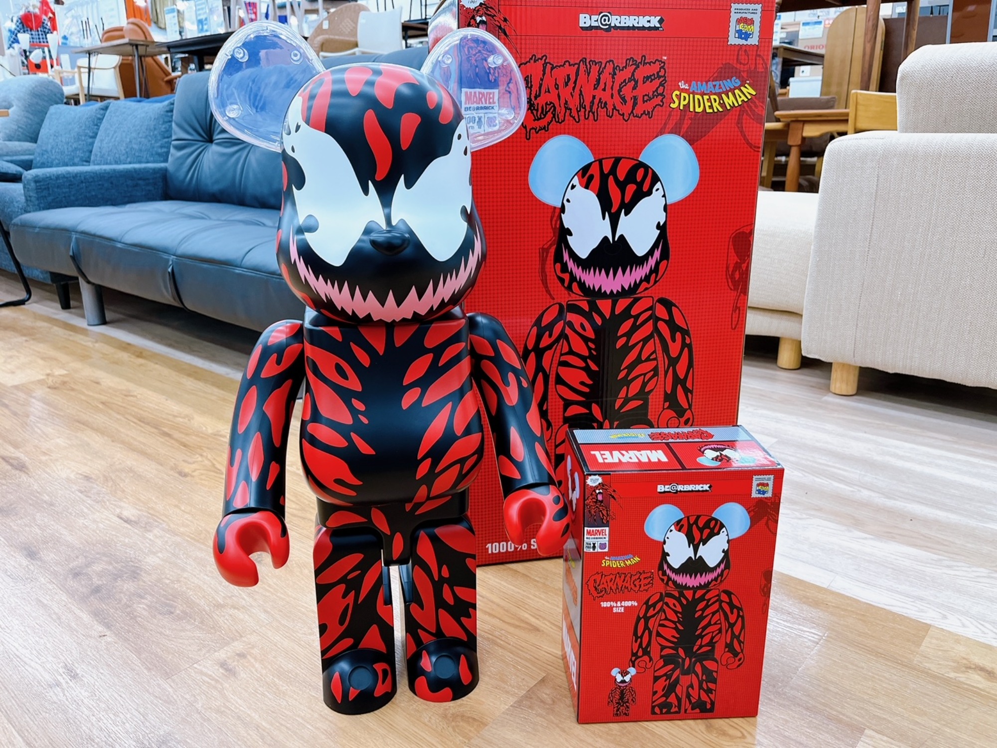 BE@RBRICK VENOM セット BE@RBRICKスパイダーマン 400% ベアブリック