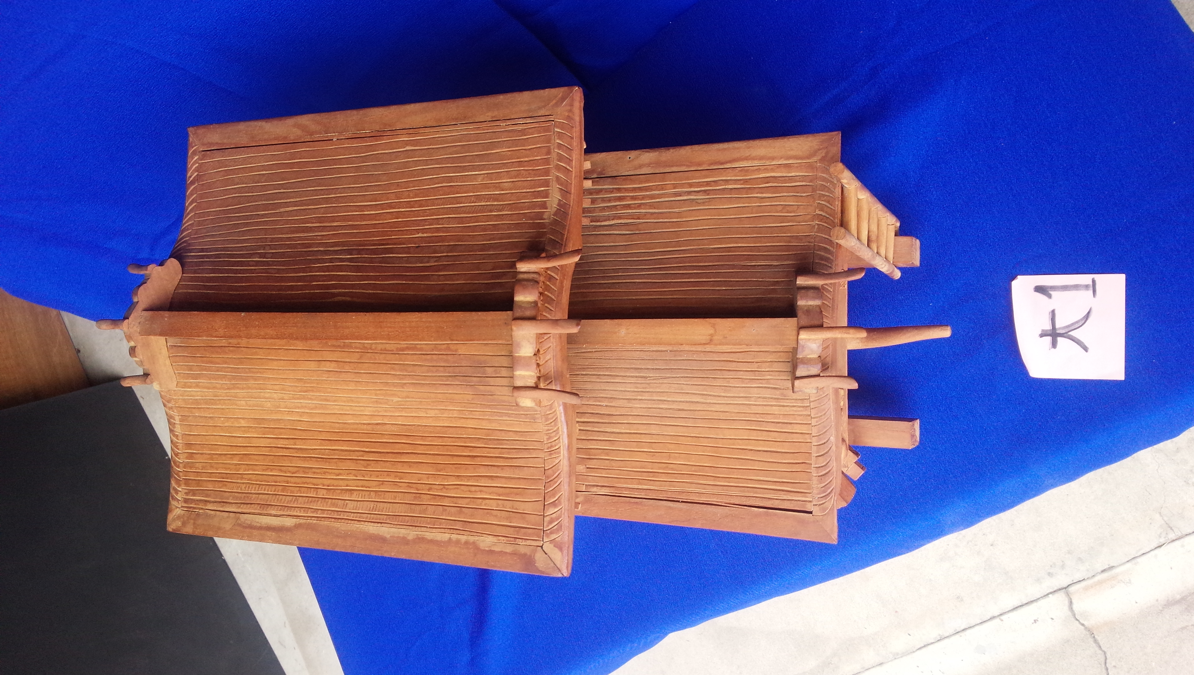 彫刻欄間の高原銘木店 ＞ 飾り・置物 ＞ 0763 山車-大 だんじり祭り