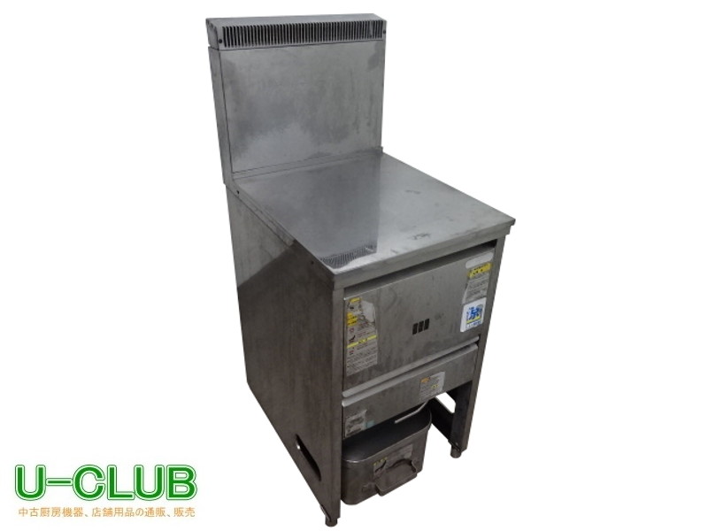 タニコー 2槽フライヤー LPガス NB-TGFL-C87W オファー ガスフライヤー