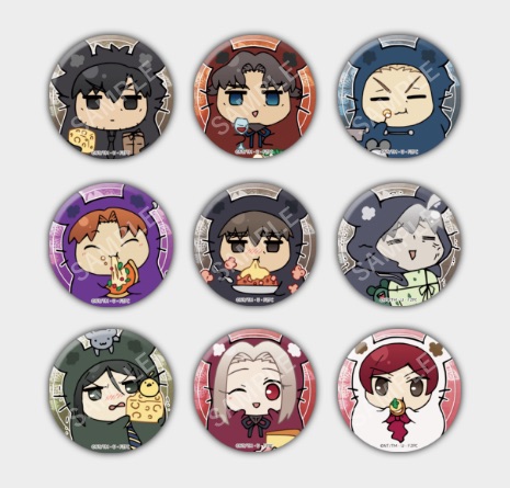 Fate ufotable 遠坂時臣 缶バッジ アクキー ポスカ ステッカー Fate