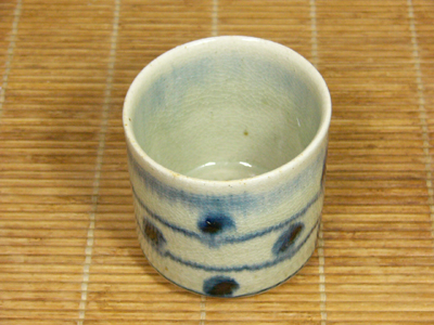 加藤舜陶作 呉須湯呑 【器道楽】