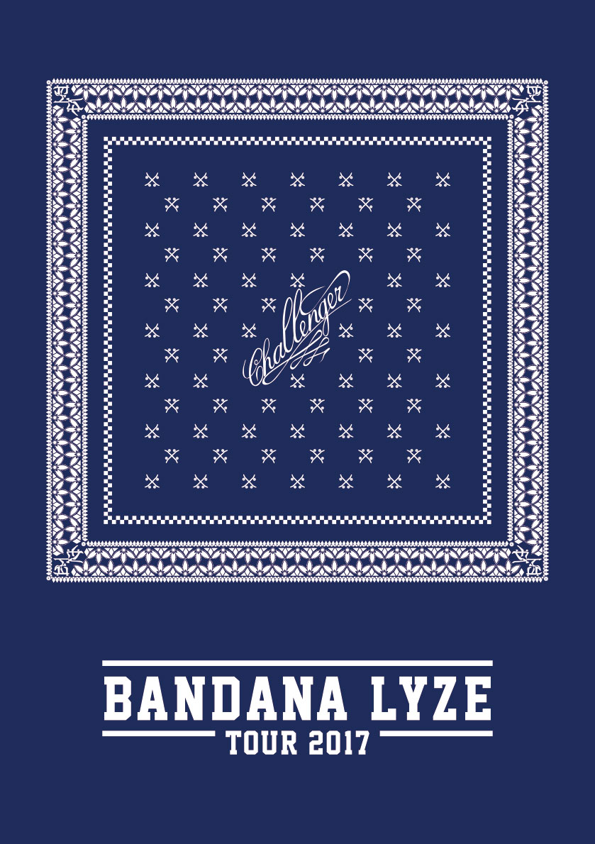 カレンダー・スケジュール BANDANA LYZE CALENDER 2018 CHALLENGER