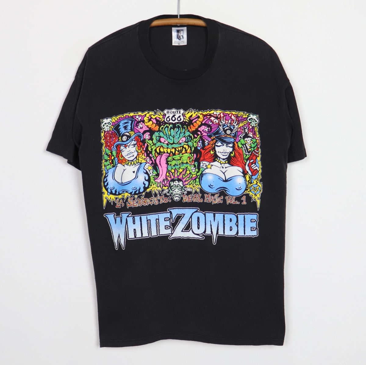 1992 White Zombie LA Sexorcisto World Tour Shirt – WyCo Vintage
