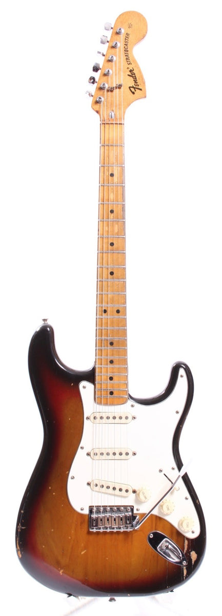 1976 Fender Stratocaster sunburst – Yeahman's Vintage & Used Guitars
